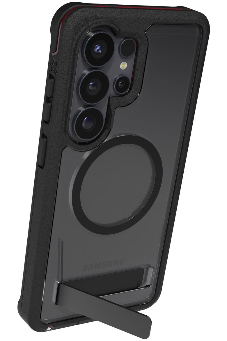 Rainier Snap Case with Kickstand for Samsung Galaxy S26 Ultra, Alternate, color, Black Multicolor