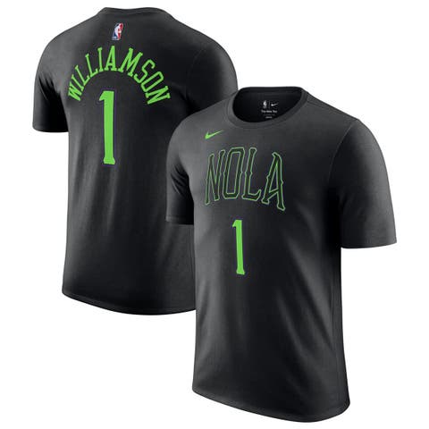 Unisex Nike Zion Williamson Black New Orleans Pelicans 2025/26 City Edition Name & Number T-Shirt