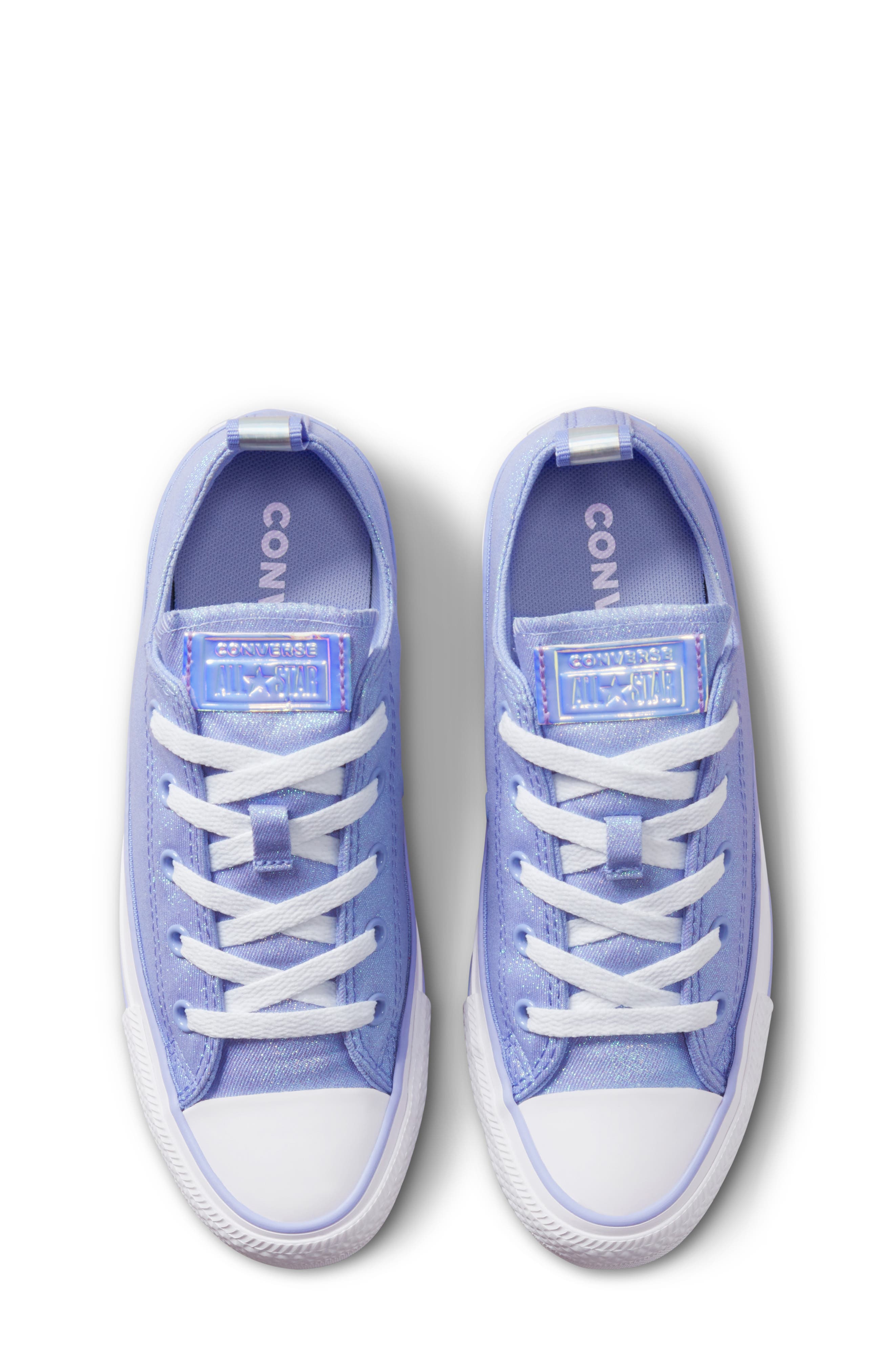 Converse Kids' Chuck Taylor<sup>®</sup> All Star<sup>®</sup> Ox Glitter Sneaker, Alternate, color, 