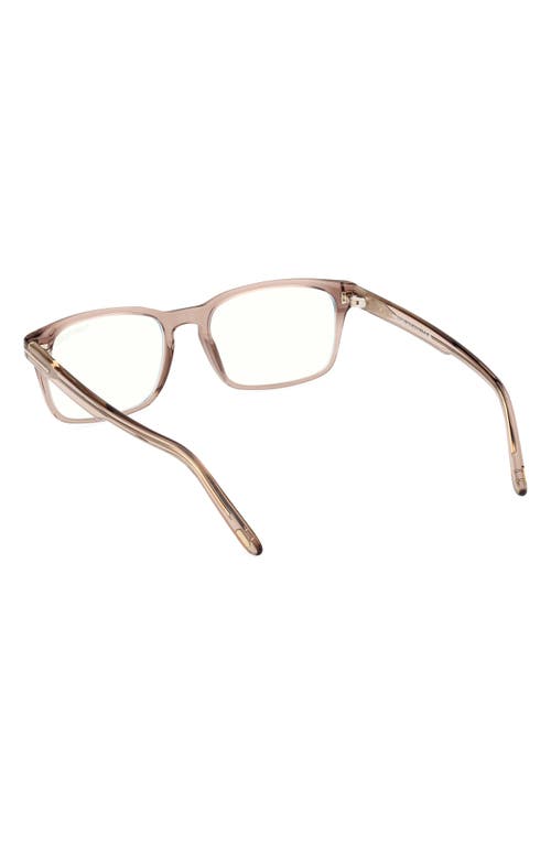 Tom Ford 54mm Rectangular Blue Light Blocking Glasses