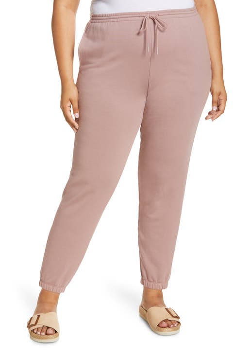 Slim Fit Cotton Joggers (Plus)