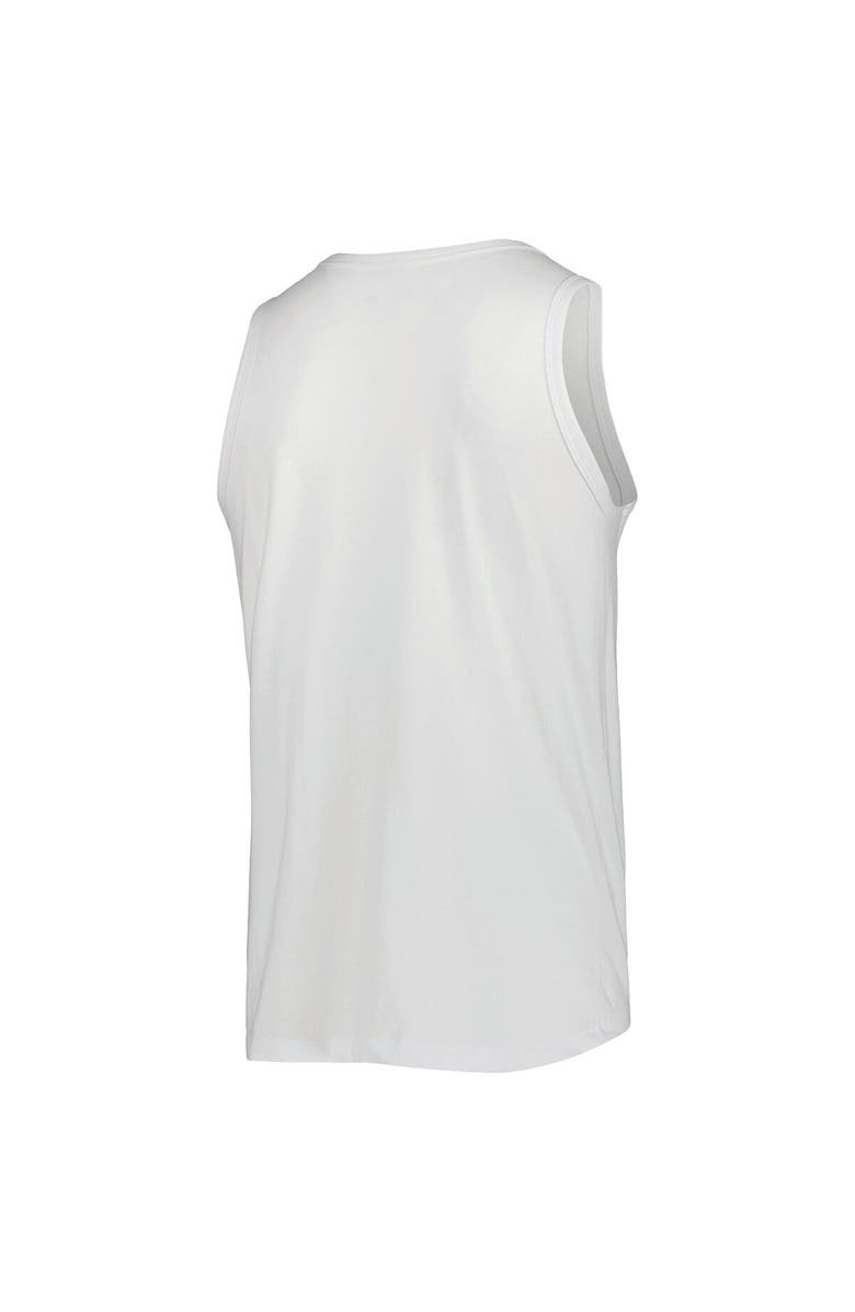 Nike Men's Nike White LSU Tigers Spring Break Futura Performance Tank Top, Alternate, color,