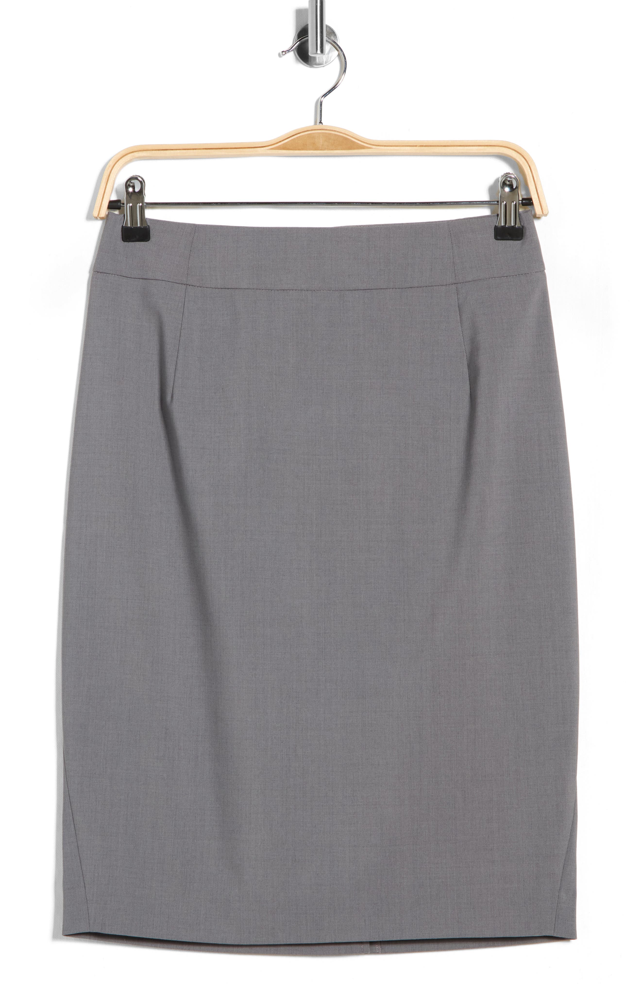 Theory Joanie Wool Blend Pencil Skirt