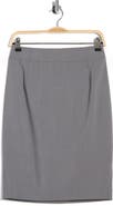 Theory Joanie Wool Blend Pencil Skirt