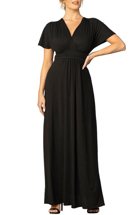 Vienna V-Neck Maxi Dress