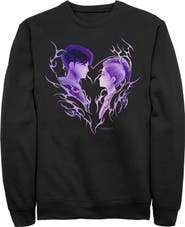KPop Demon Hunters Men's KPop Demon Hunters Jinu and Rumi Love  Sweatshirt