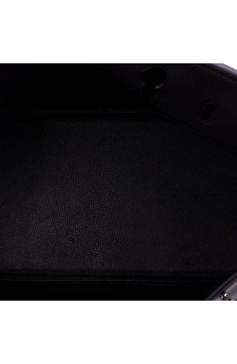 Pre-Owned Hermes Birkin Handbag Black Togo with Palladium Hardware 40, Alternate, color, Noir