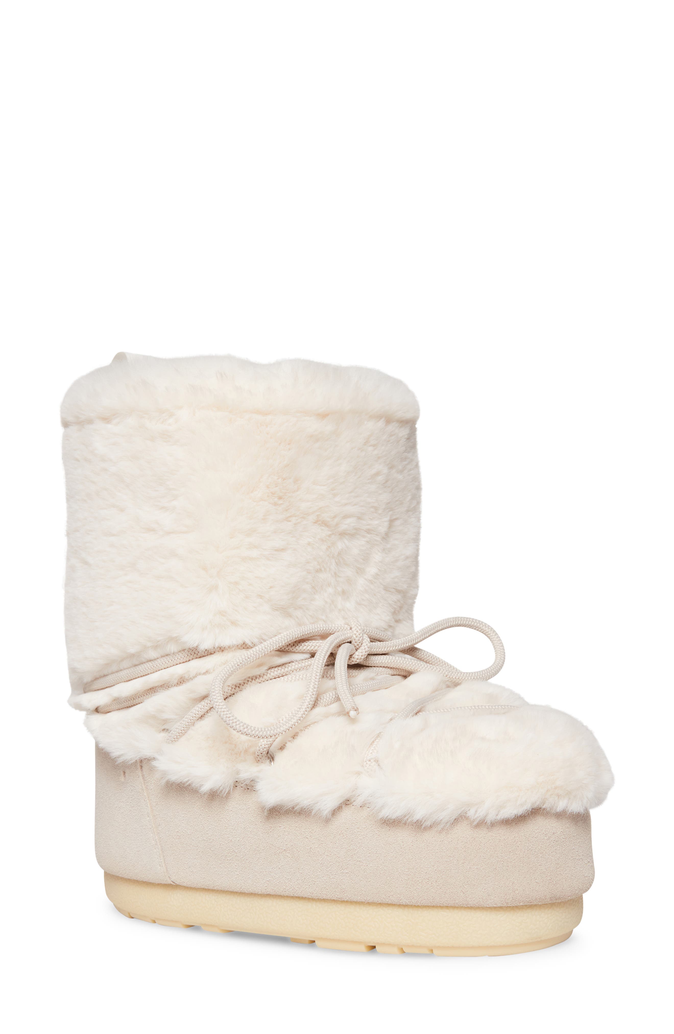 Steve Madden Mav Boot with Faux Fux Trim, Main, color, 