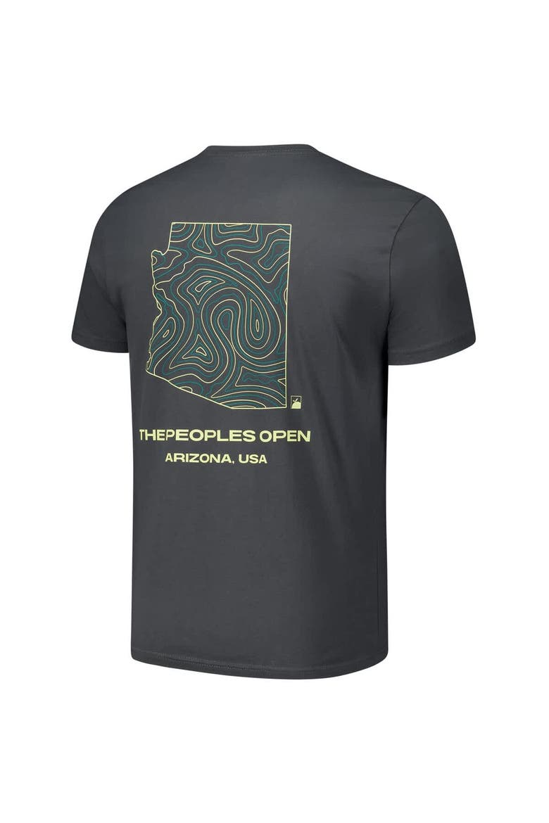 Unisex Flomotion Charcoal WM Phoenix Open Arizona T-Shirt, Alternate, color, Charcoal