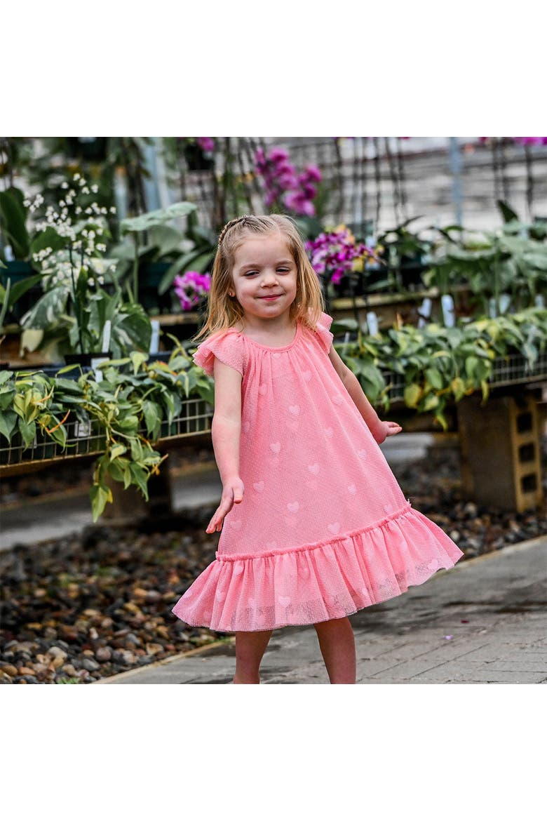 Hearts Bobinette Stella Dress, Alternate, color, Blush