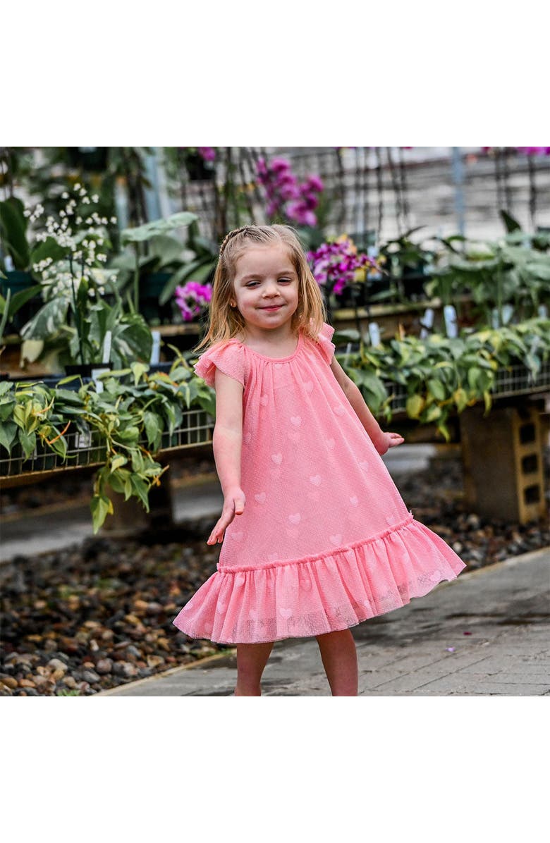 oh baby! Hearts Bobinette Stella Dress, Alternate, color, Blush