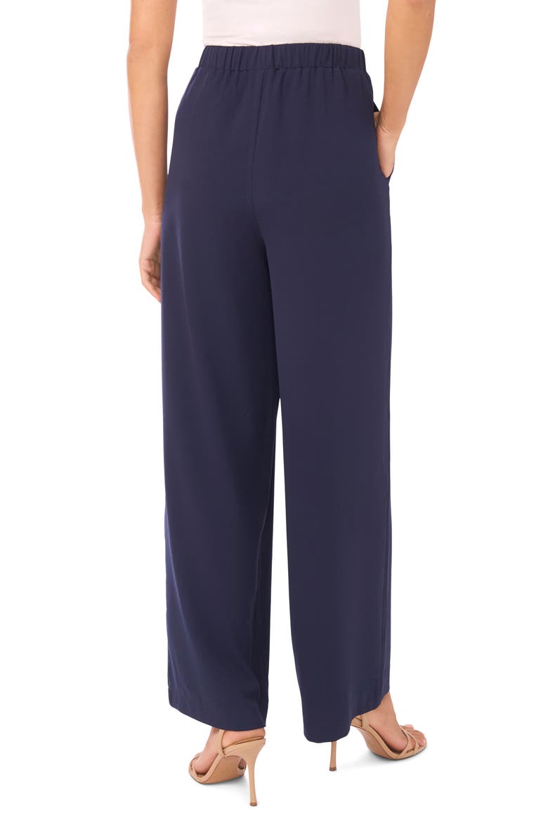Tie Waist Straight Leg Pants, Alternate, color, CLASSIC NAVY