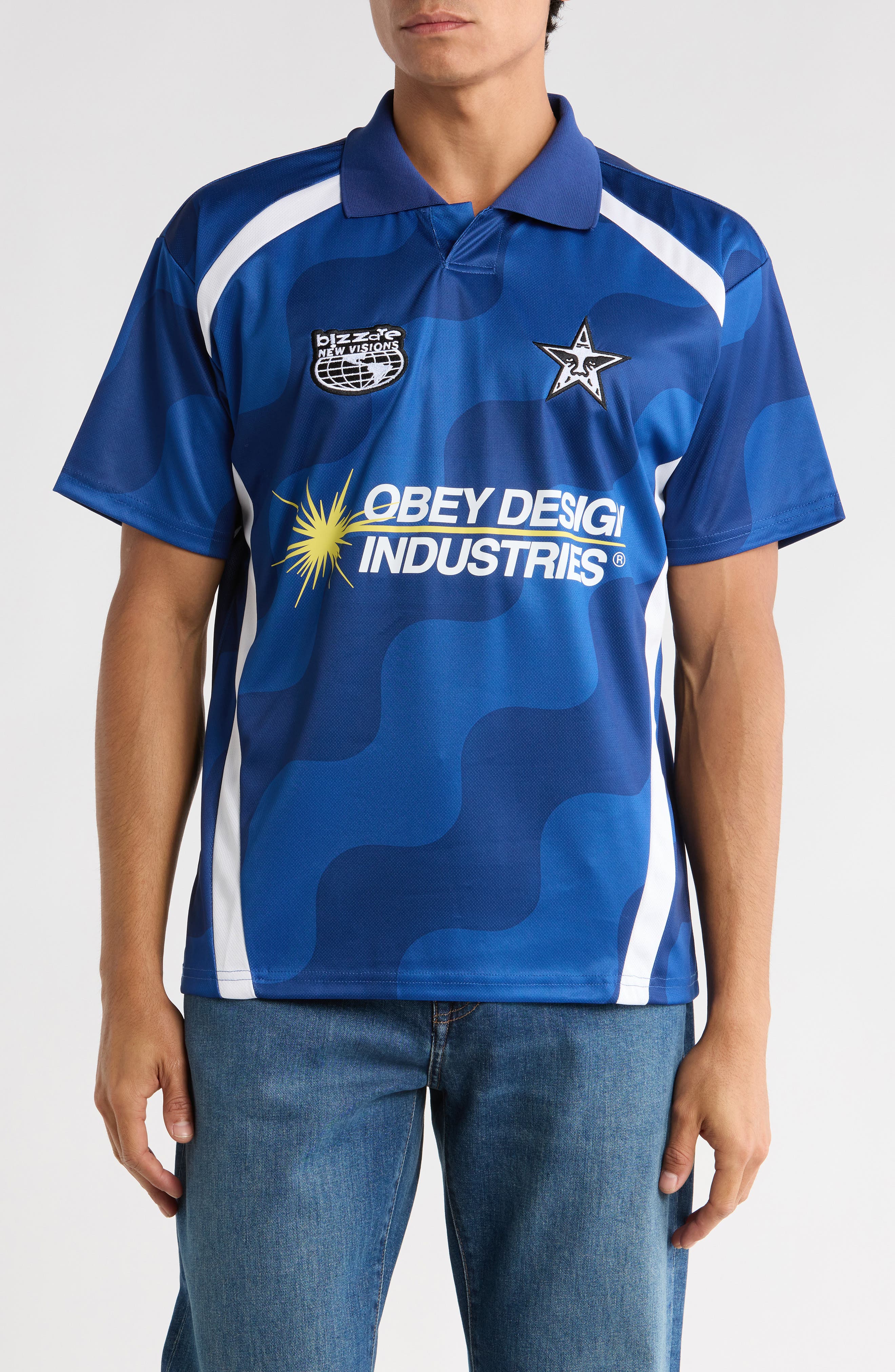 Obey Graphic Soccer Jersey