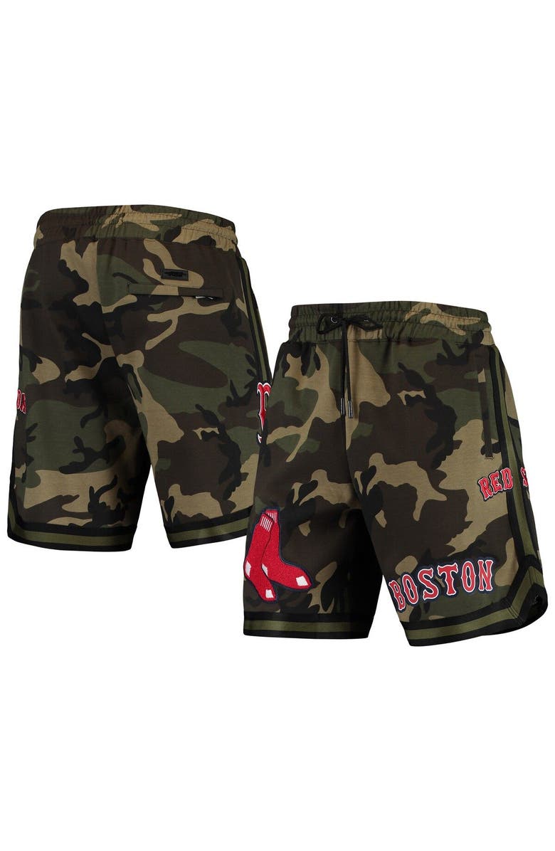 PRO STANDARD Men's Pro Standard Camo Boston Red Sox Team Shorts, Main, color, Camo