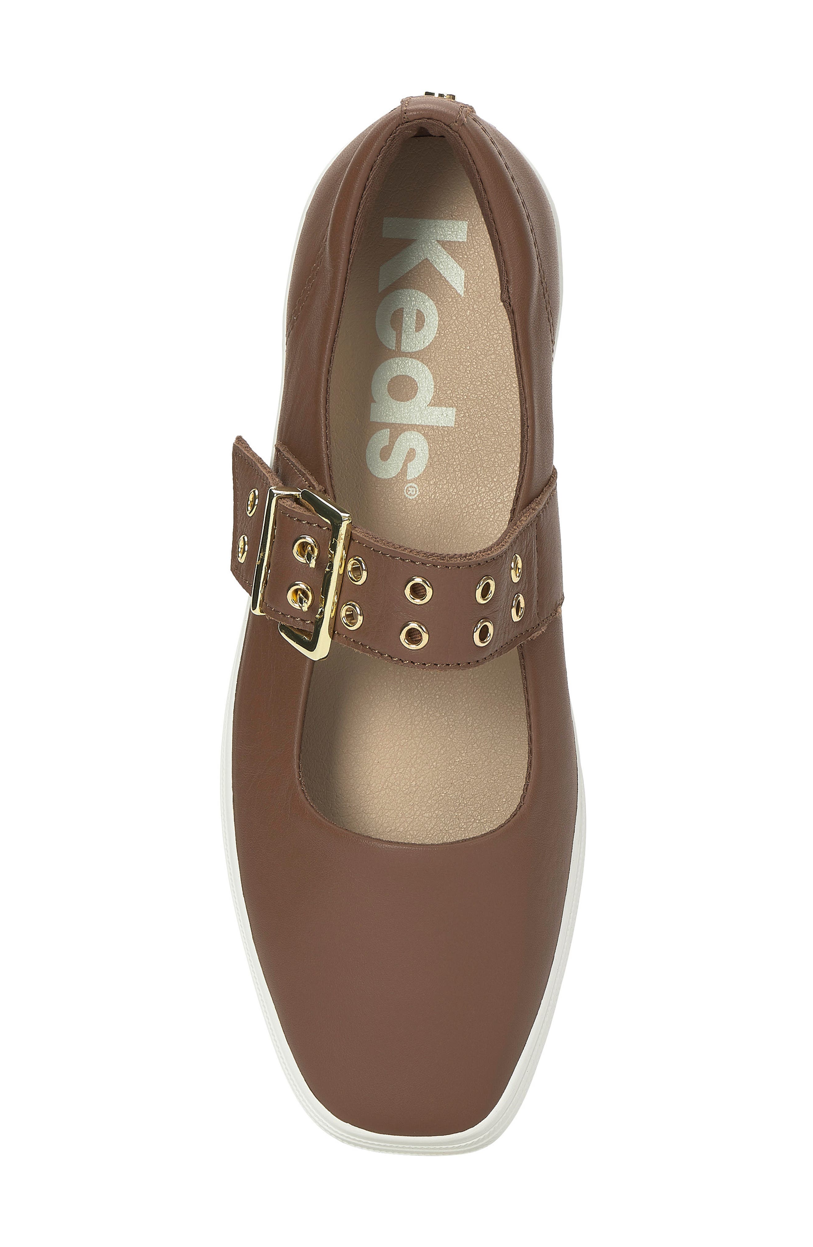Square Toe Mary Jane, Alternate, color, BROWN