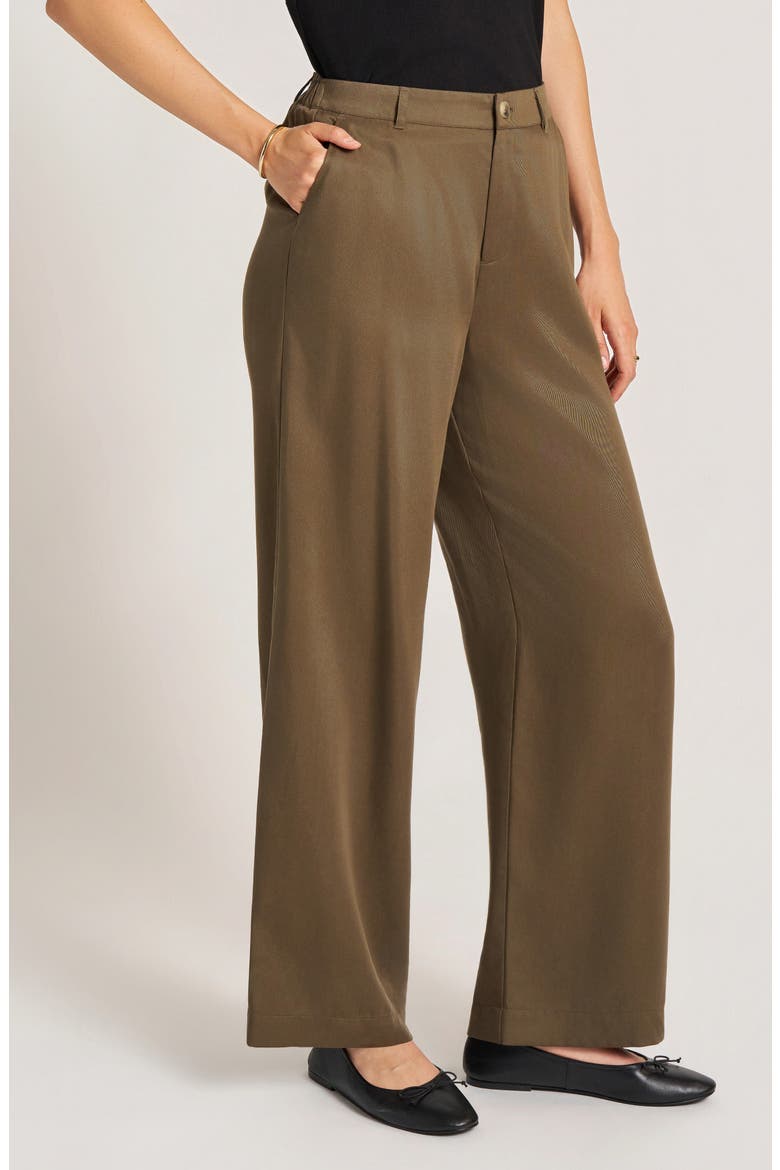 Bexley Straight Leg Trousers, Alternate, color, OLIVE