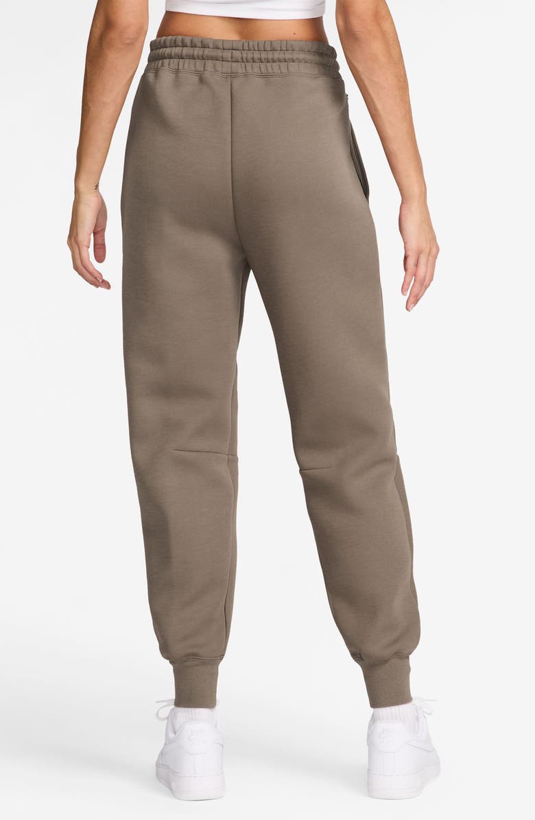 Nike Sportswear Tech Fleece Mid-Rise Joggers, Alternate, color, Mink Brown/ Black