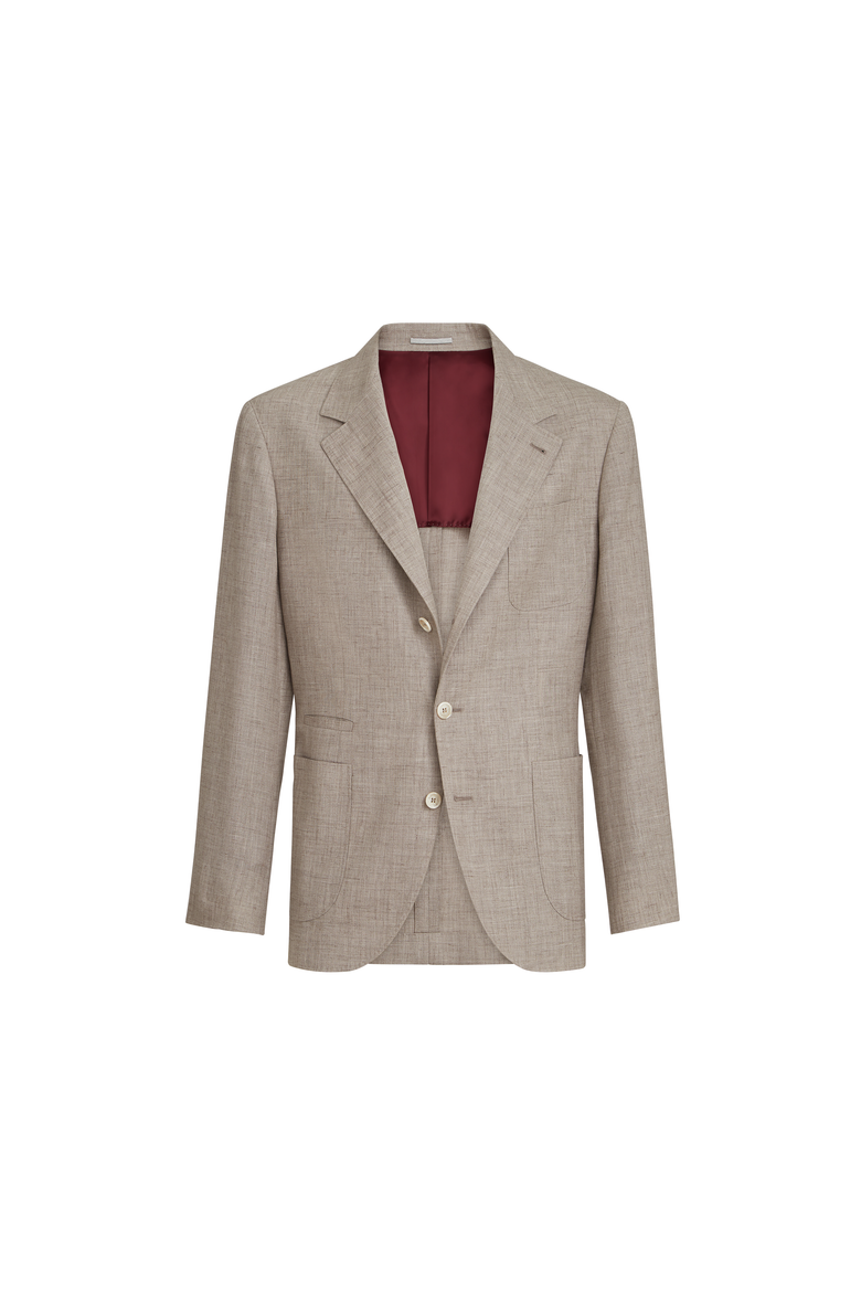 Deconstructed blazer, Alternate, color, Brown