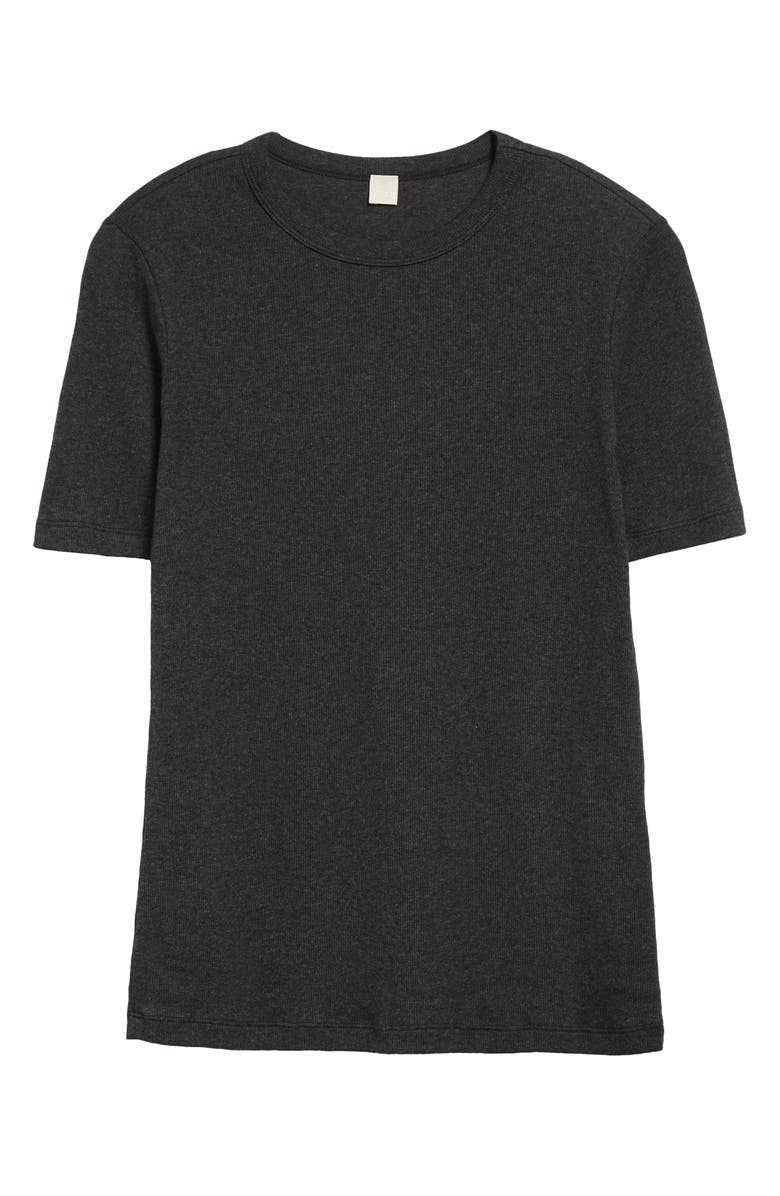 TOTEME Classic Rib T-Shirt, Alternate, color, 