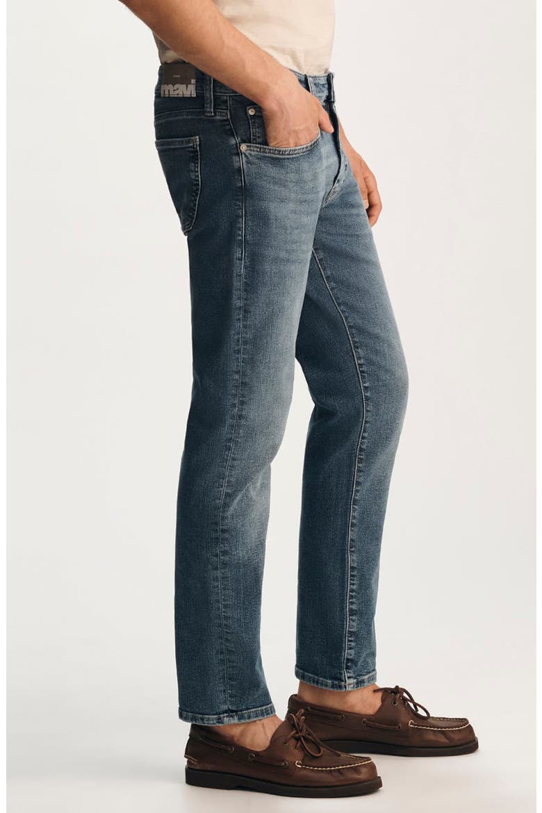 Jake Slim Fit Jeans, Alternate, color, DARK USED BRUSHED