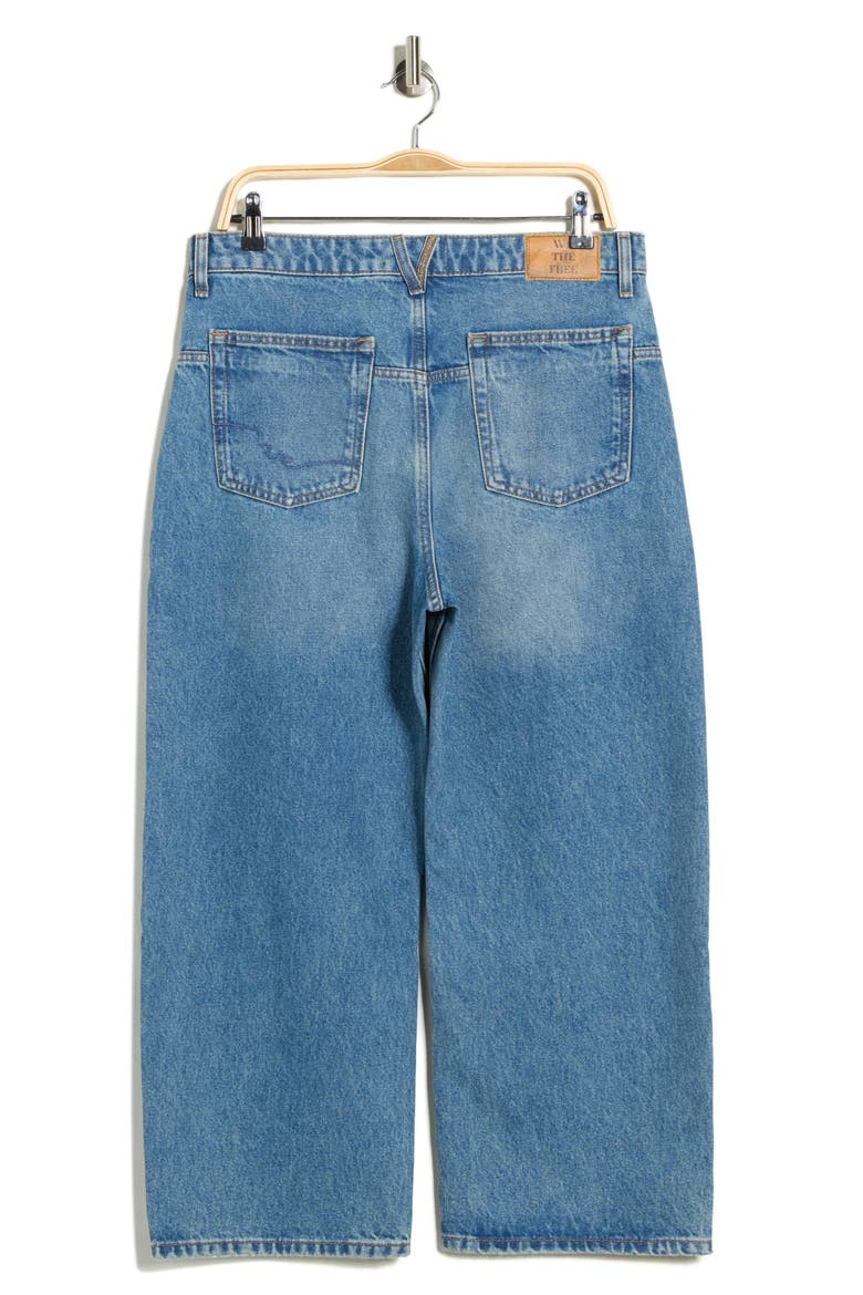 Deep Trance Wide Leg Boyfriend Jeans, Alternate, color, INDIGO BLUE