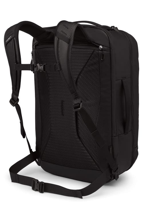 Osprey Transporter 44-liter Travel Backpack In Raven Black/black