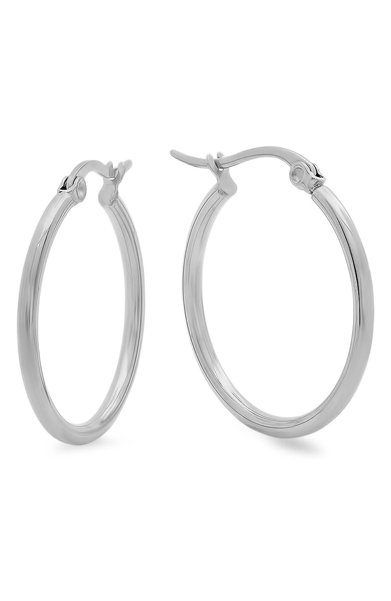 25mm Hoop Earrings