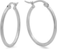 STEELTIME 25mm Hoop Earrings