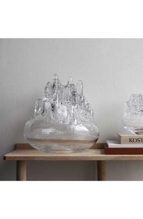 Kosta Boda Polar Large Votive Holder In Clear