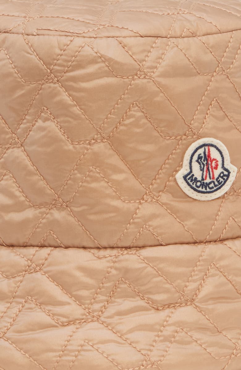 Moncler Archive DNA Reversible Bucket Hat, Alternate, color, Neutral