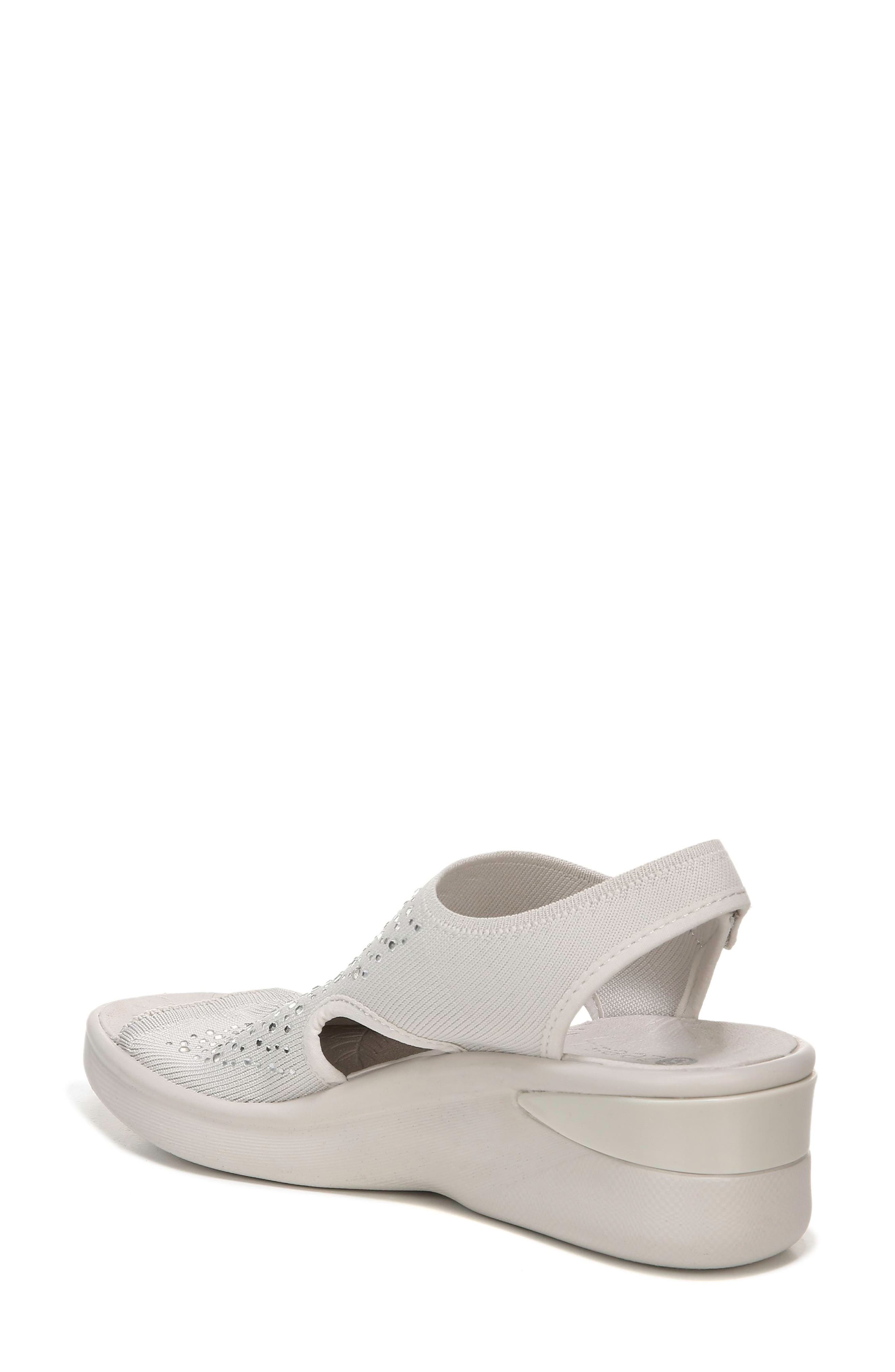 Saucy Slingback Sandal, Alternate, color, SILVER FABRIC
