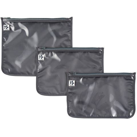 Airline Compliant Toiletry/Cosmetics Travel Bags, 3-Pack