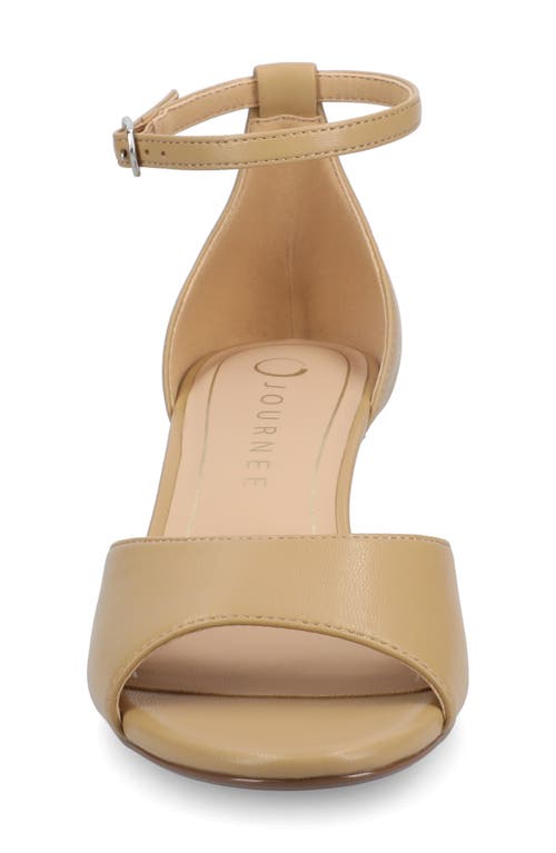 JOURNEE COLLECTION JOURNEE COLLECTION JEZZIE KITTEN HEEL SANDAL 