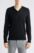 BOSS Melba V-Neck Wool Sweater
