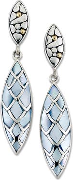 SAMUEL B. Pebble Mother-of-Pearl Drop Earrings