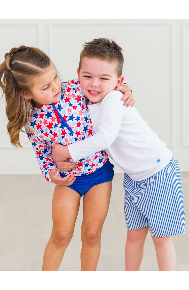 RuggedButts Baby Boys UPF50+ Swim Trunks, Alternate, color, 