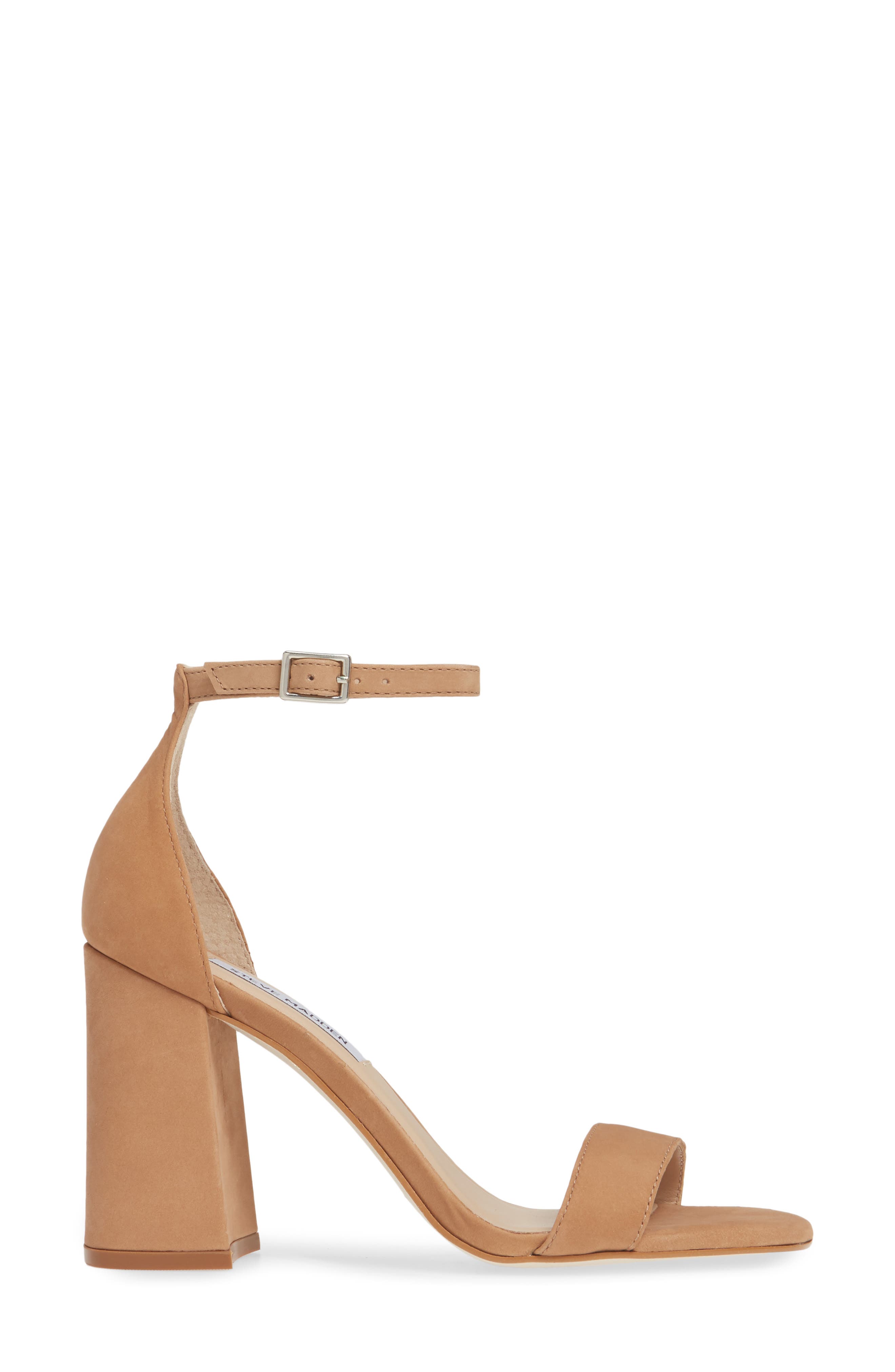 Dillon Ankle Strap Sandal, Alternate, color, TAN NUBUCK