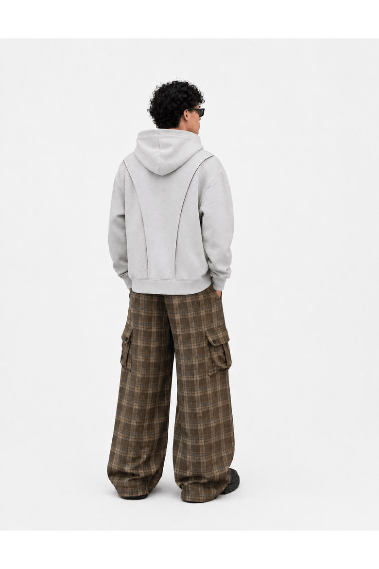 Baggy Barrel Cargo Pants, Alternate, color, Brown