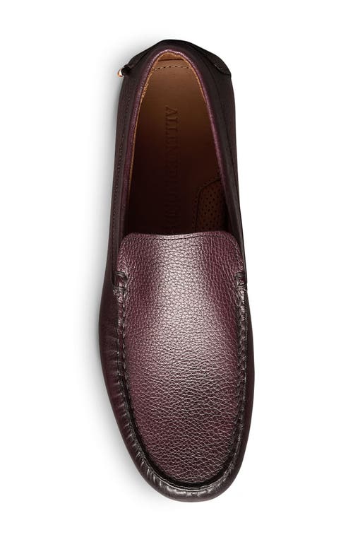 Allen Edmonds Santiago Driving Loafer In Burgundy