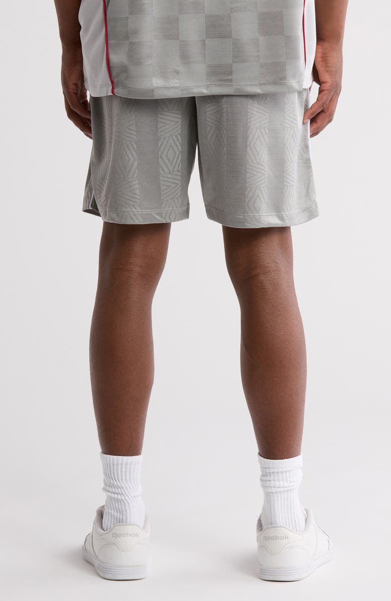 Umbro Football Shorts, Alternate, color, Silver Griffin