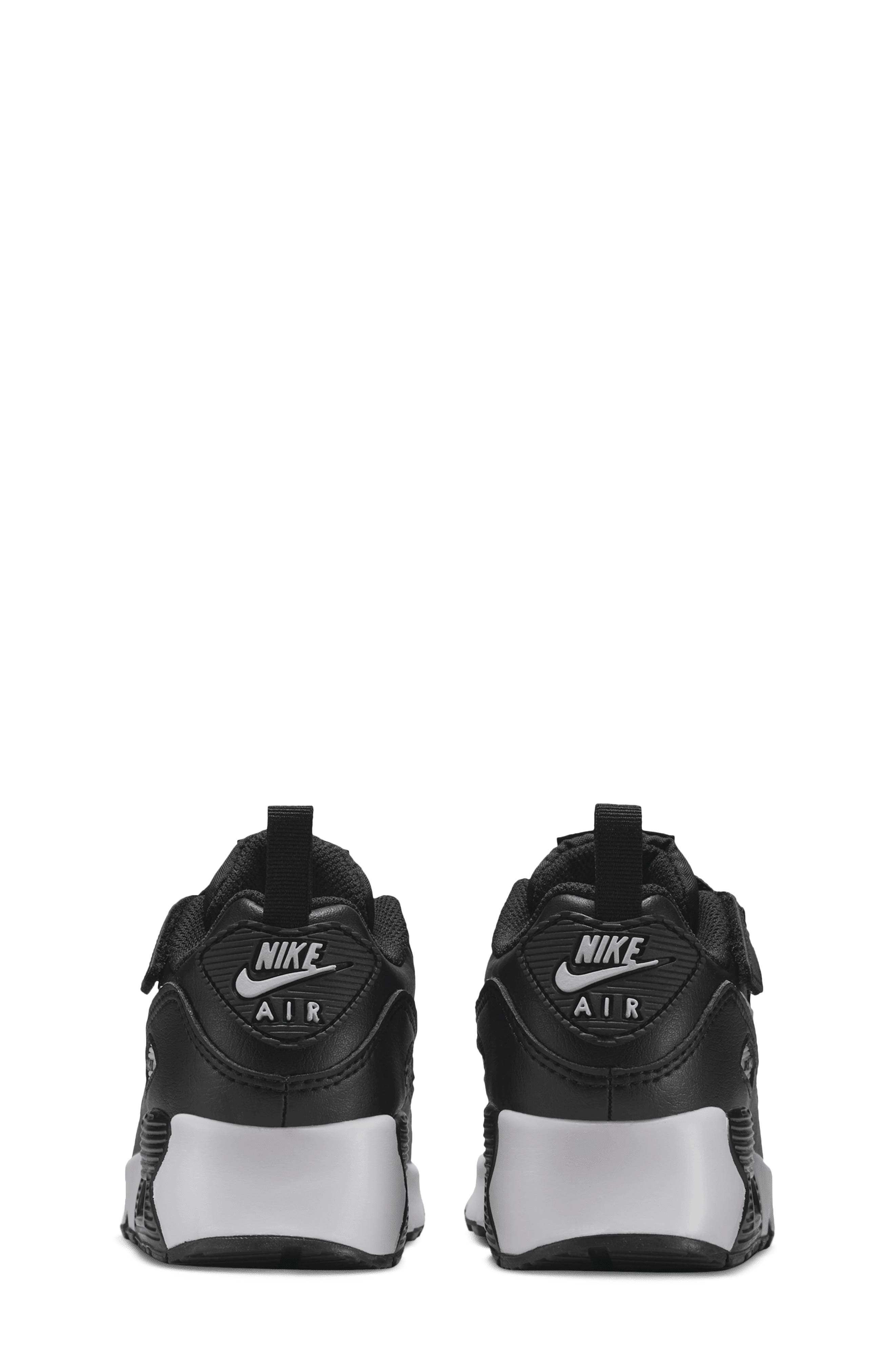 Nike Kids' Air Max 90 Sneaker, Alternate, color, Black/ Black/ White