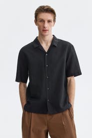 H&M Relaxed Fit Linen-blend Resort Shirt