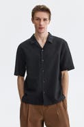 H&M Relaxed Fit Linen-blend Resort Shirt