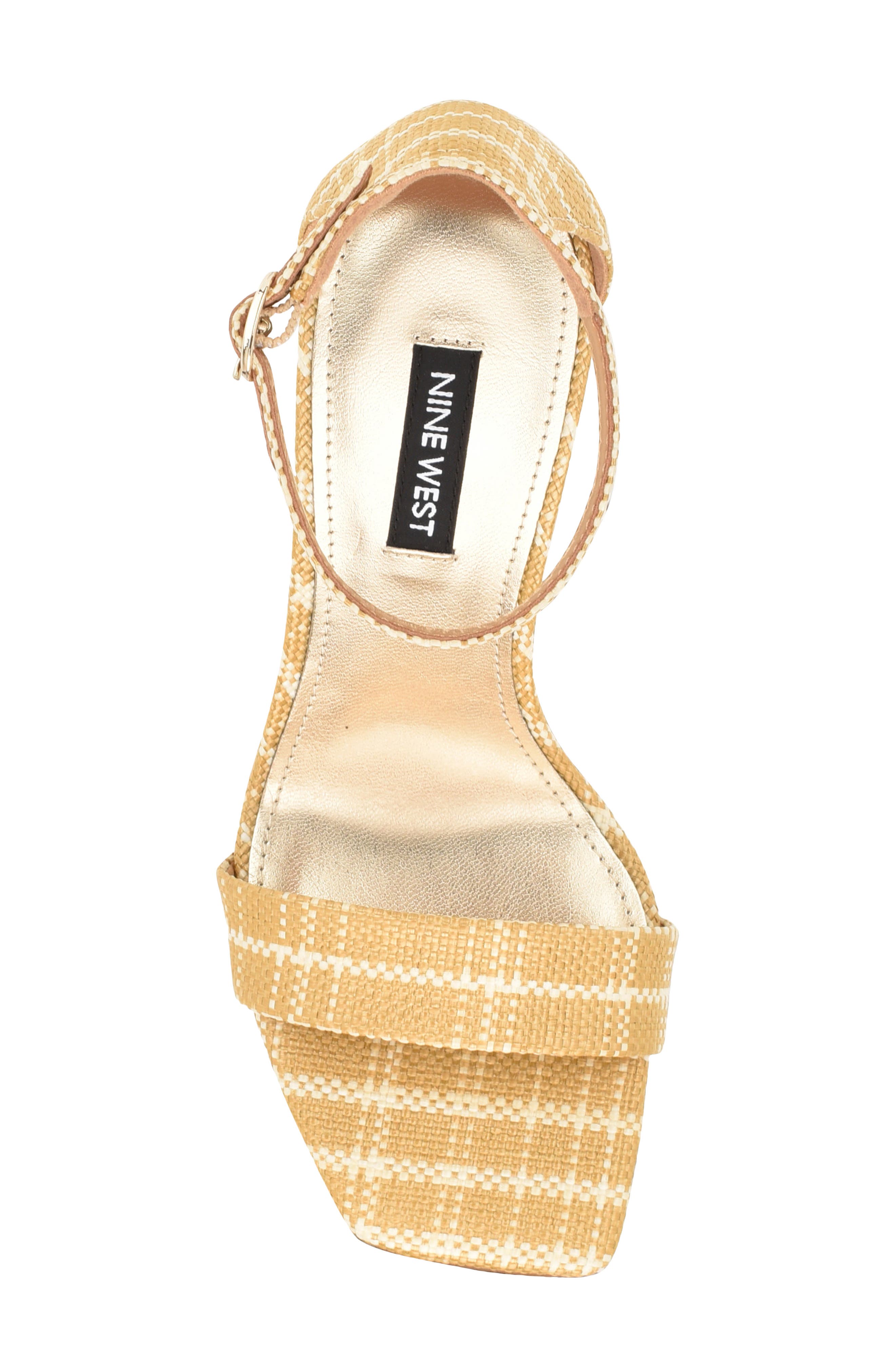 Nine West Marrie Ankle Strap Sandal, Alternate, color, 