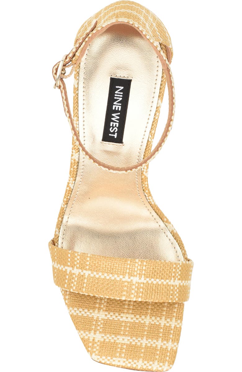 Nine West Marrie Ankle Strap Sandal, Alternate, color,