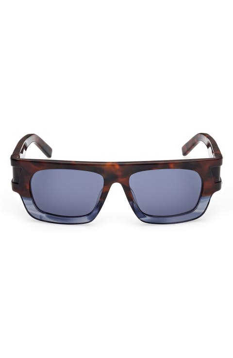 54mm Rectangle Sunglasses