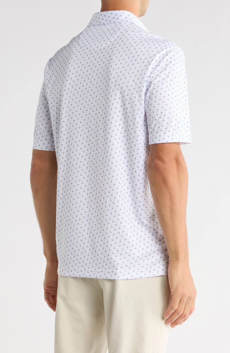 Greg Norman River Drive Knit Polo, Alternate, color, White