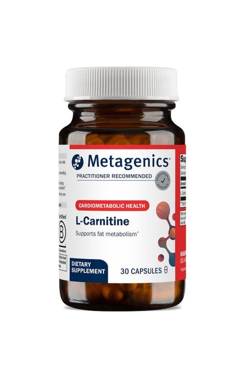 L-Carnitine Amino Acid Supplement Capsules 30 Capsules