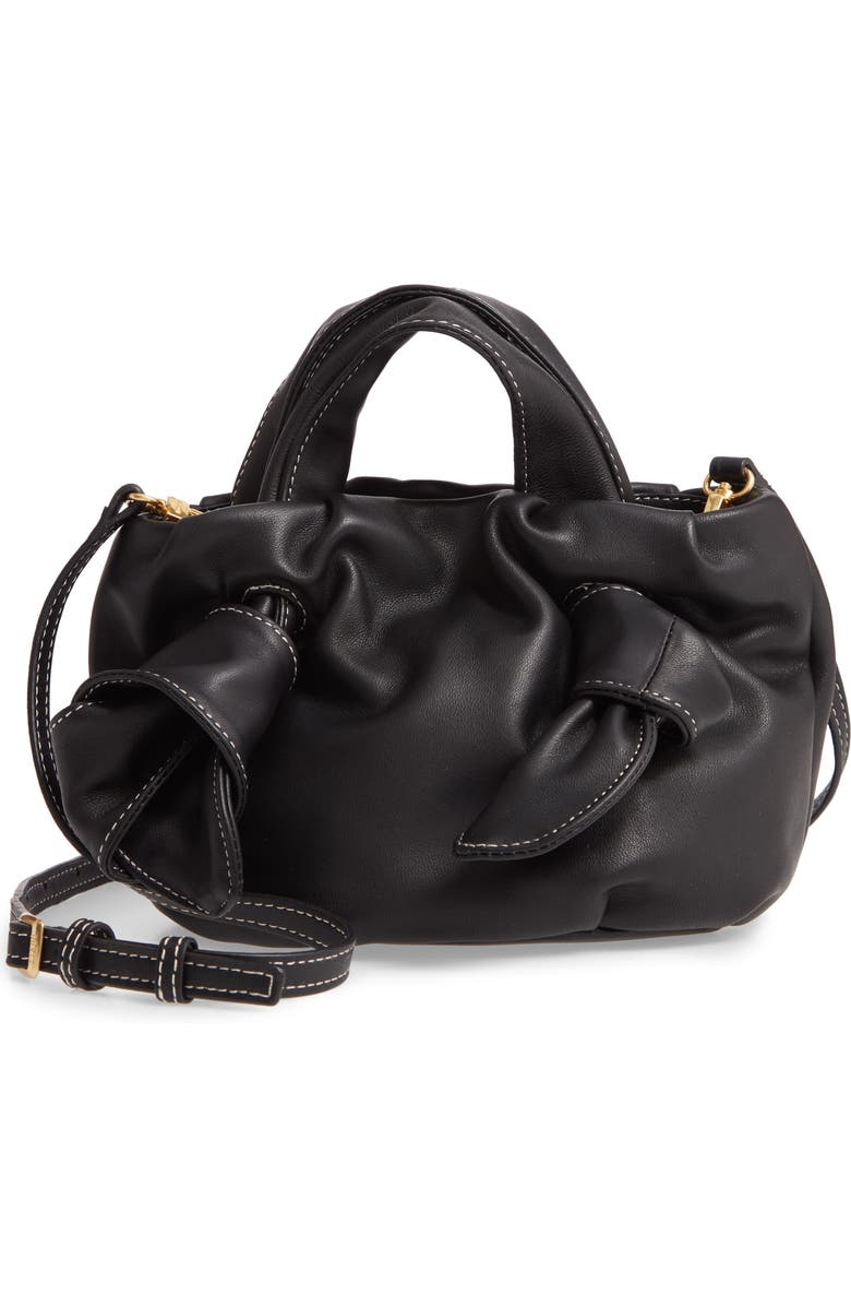 STAUD Ronnie Leather Crossbody Bag, Main, color,