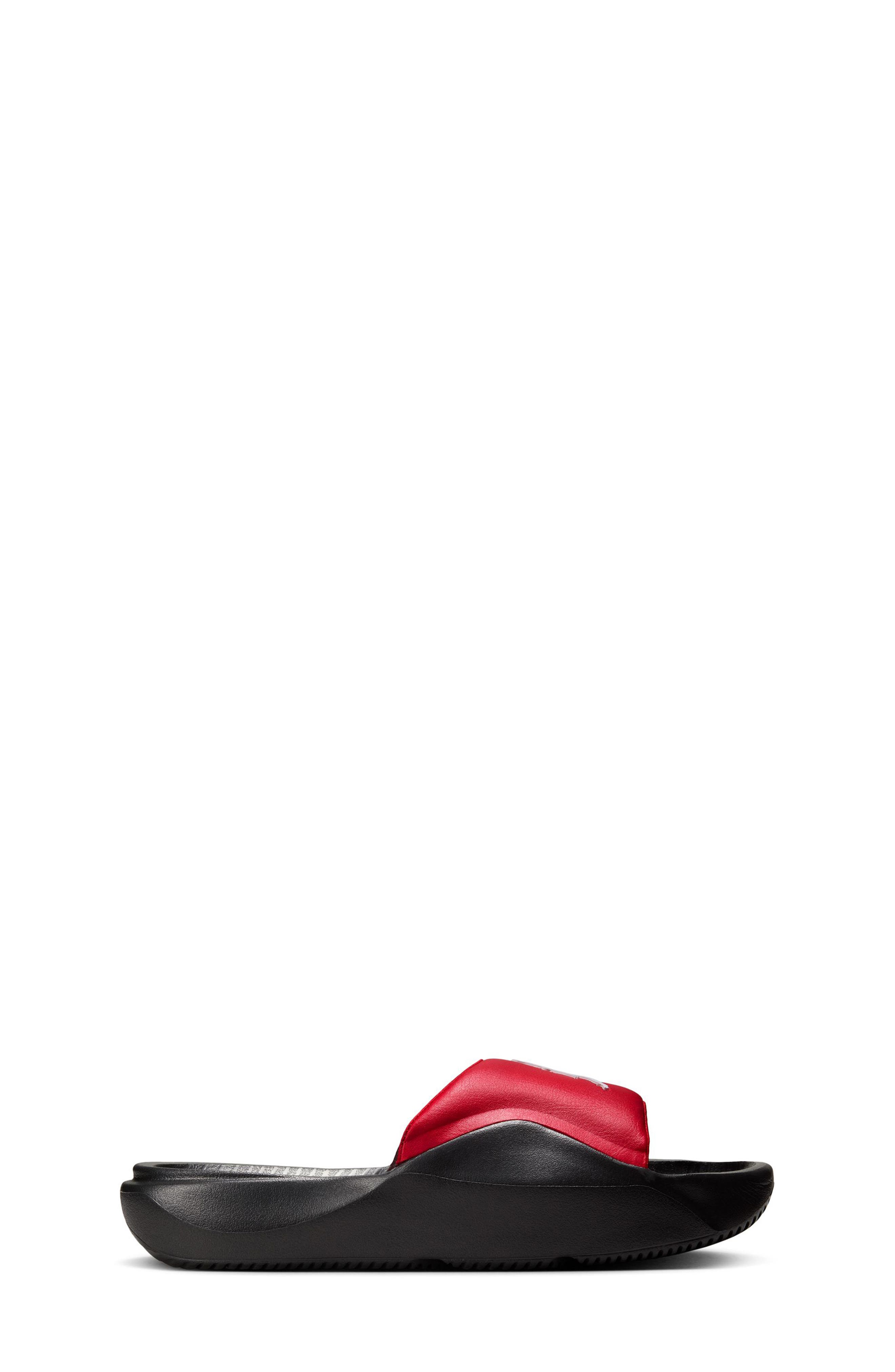 Jordan Kids' Franchise Sport Slide, Alternate, color, Varsity Red/ White/ Black